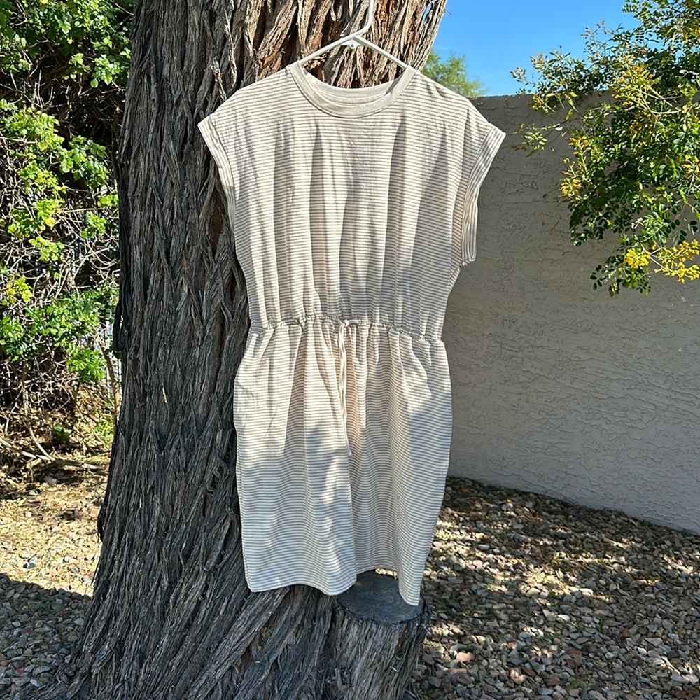 A New Day women’s casual striped dress in size l
